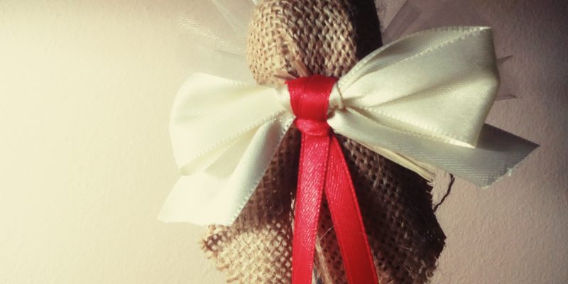 particolare bottiglia con rifinitura